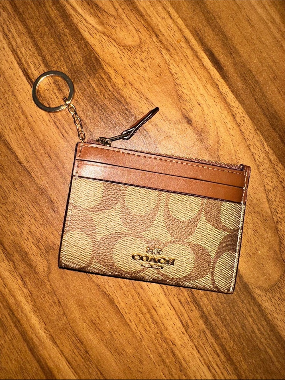 Coach coin pouch
